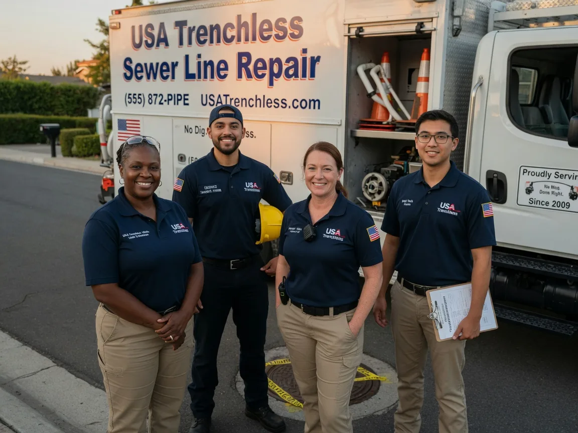 Sewer Line Repair company in Elm Grove, LA